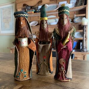 Folk Art Wise Men 3pcs